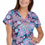 Women's V-Neck Valerie Print Top