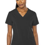 Women's Double V Neck Top