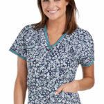 Women's V-Neck Vicky Print Top
