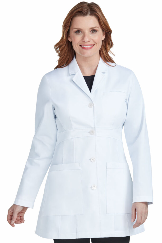 Women's Tailored Length Lab Coat - Prestige Uniforms